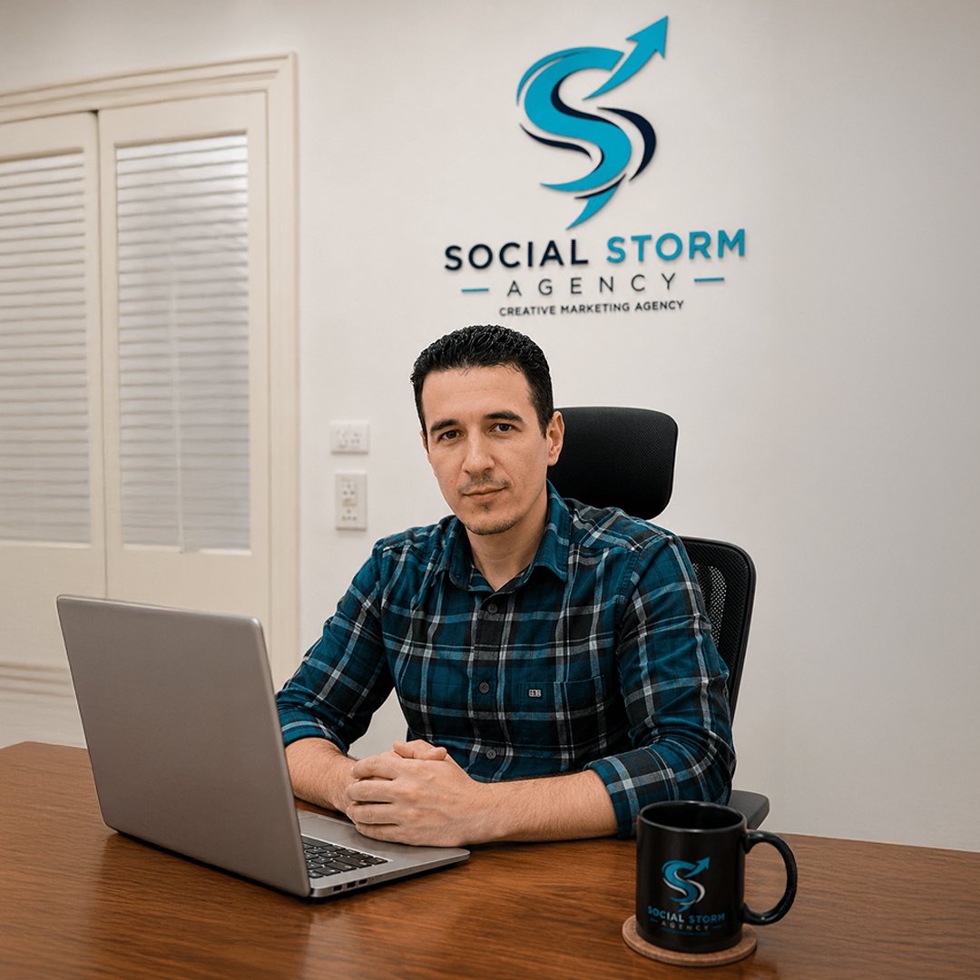 عمر شكر - CEO Social Storm